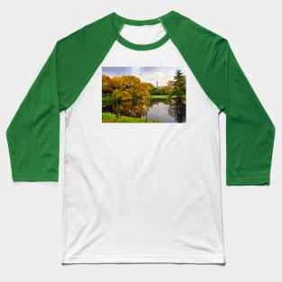 Autumn Trees Regent's Park London England Baseball T-Shirt